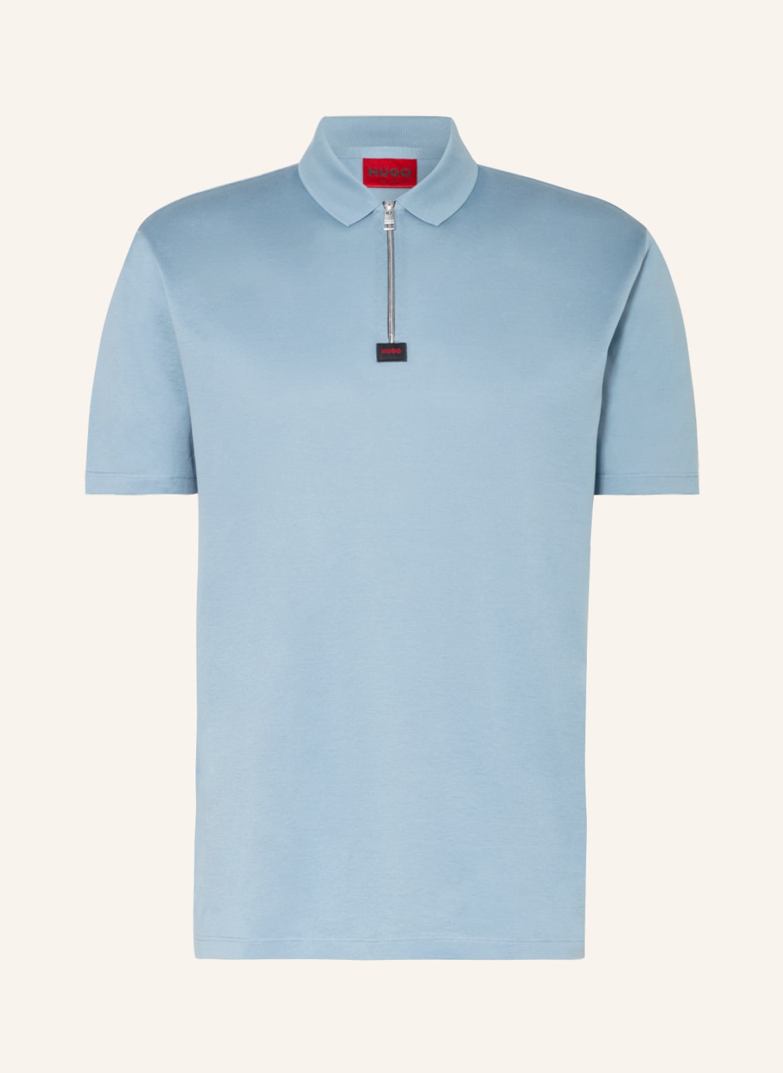 Image of Hugo Jersey-Poloshirt Deresom blau