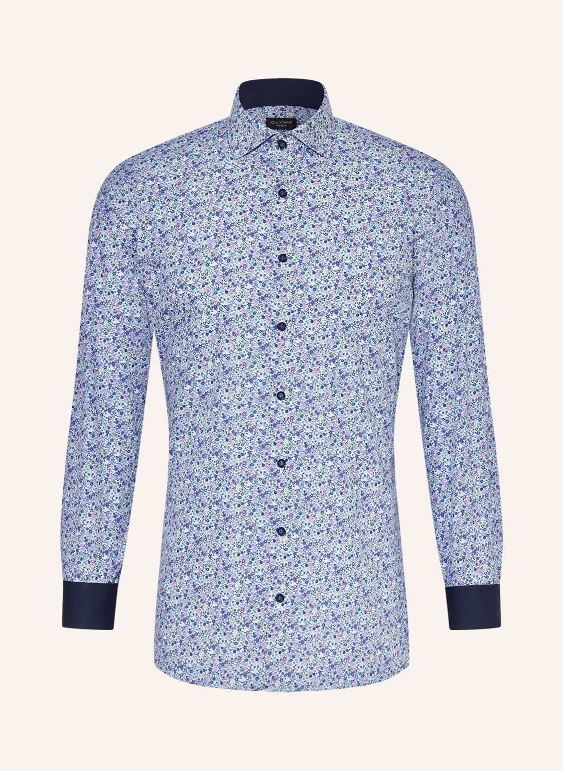 Image of Olymp Hemd No. Six Super Slim gruen