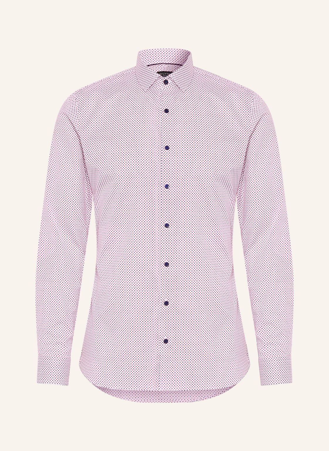 Image of Olymp Hemd No. Six Super Slim violett