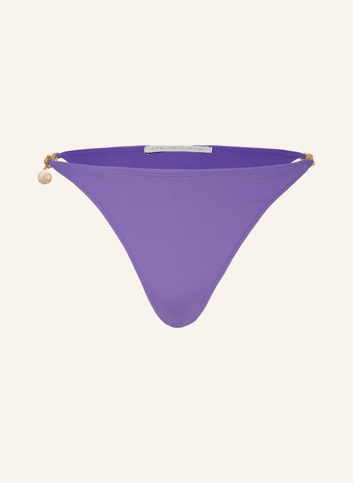 Image of Stella Mccartney Swimwear Brazilian-Bikini-Hose Falabella violett