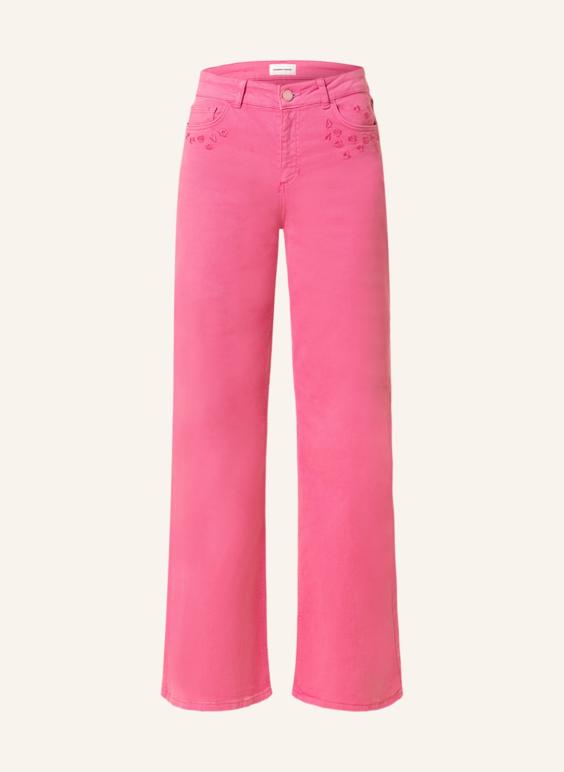 Image of Fabienne Chapot Flared Jeans Eva pink