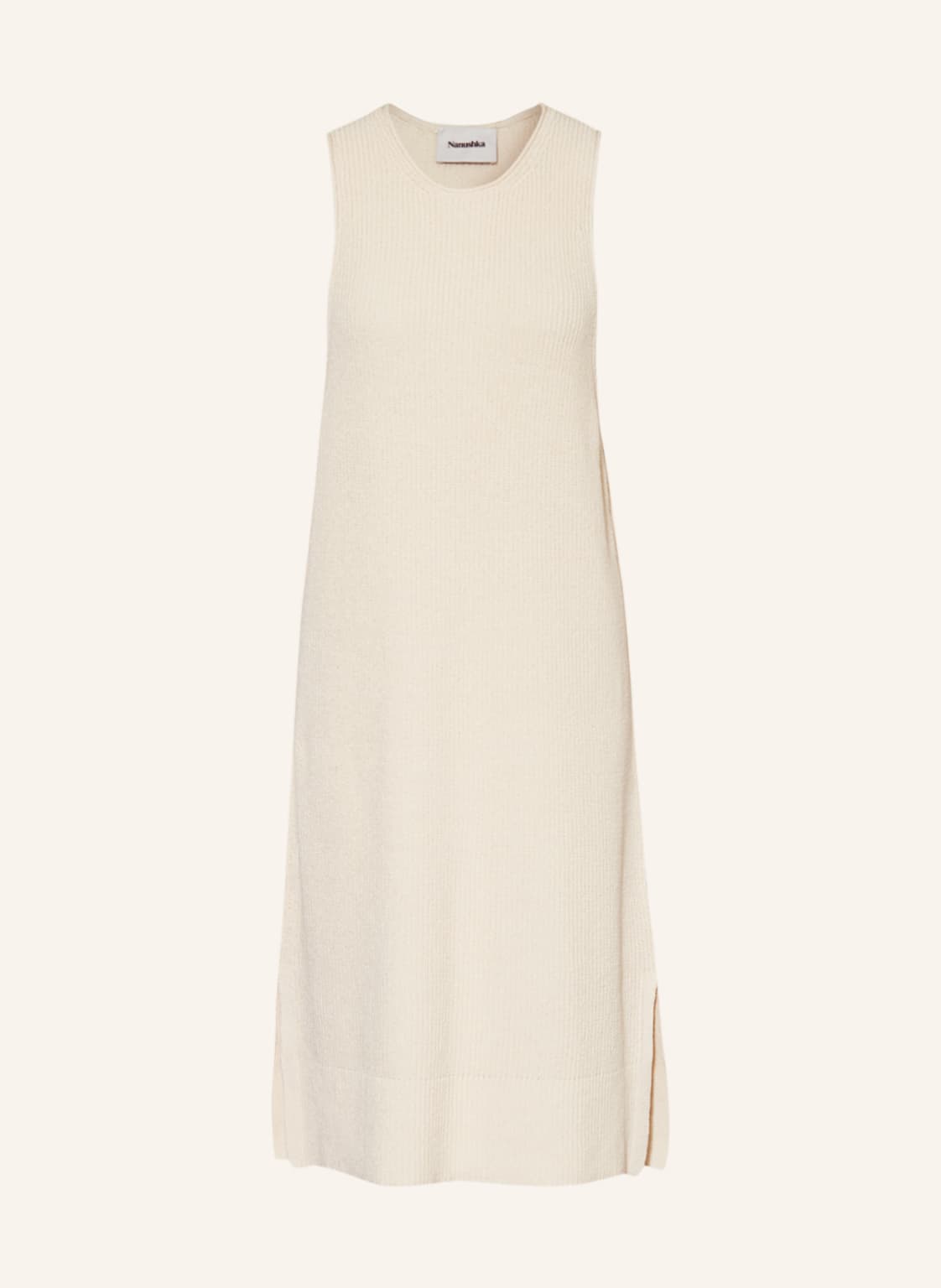 Image of Nanushka Strickkleid Zeno weiss