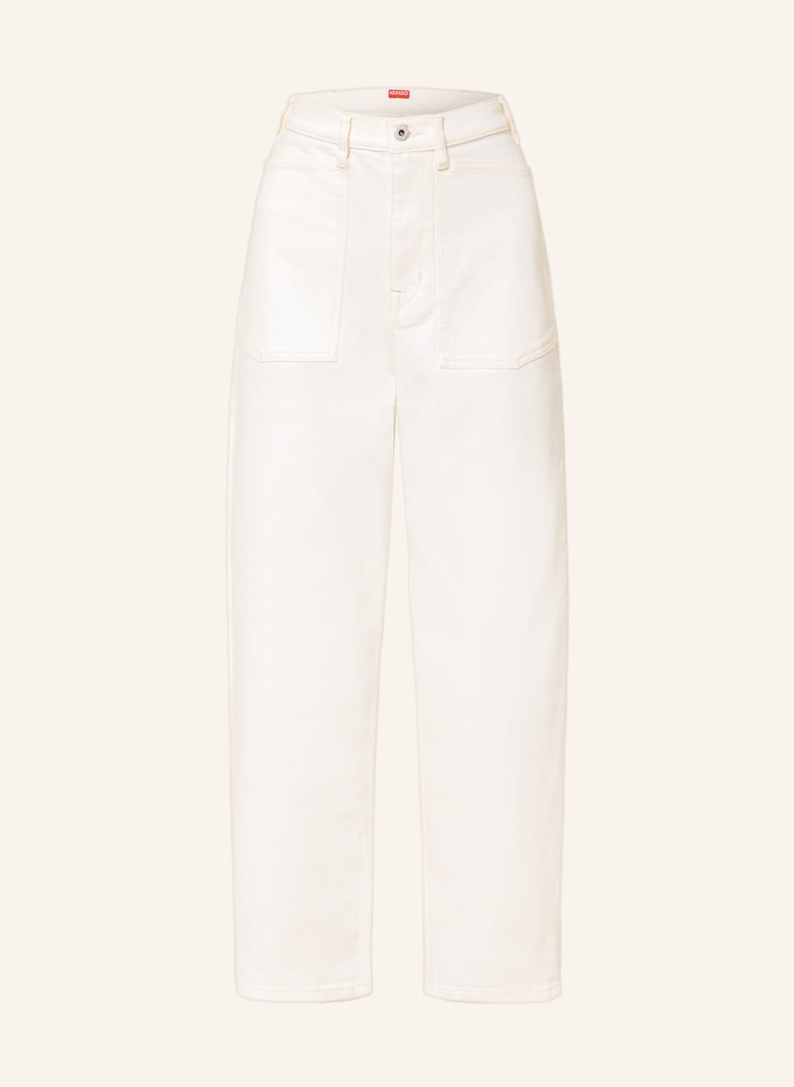 Image of Kenzo Mom Jeans weiss