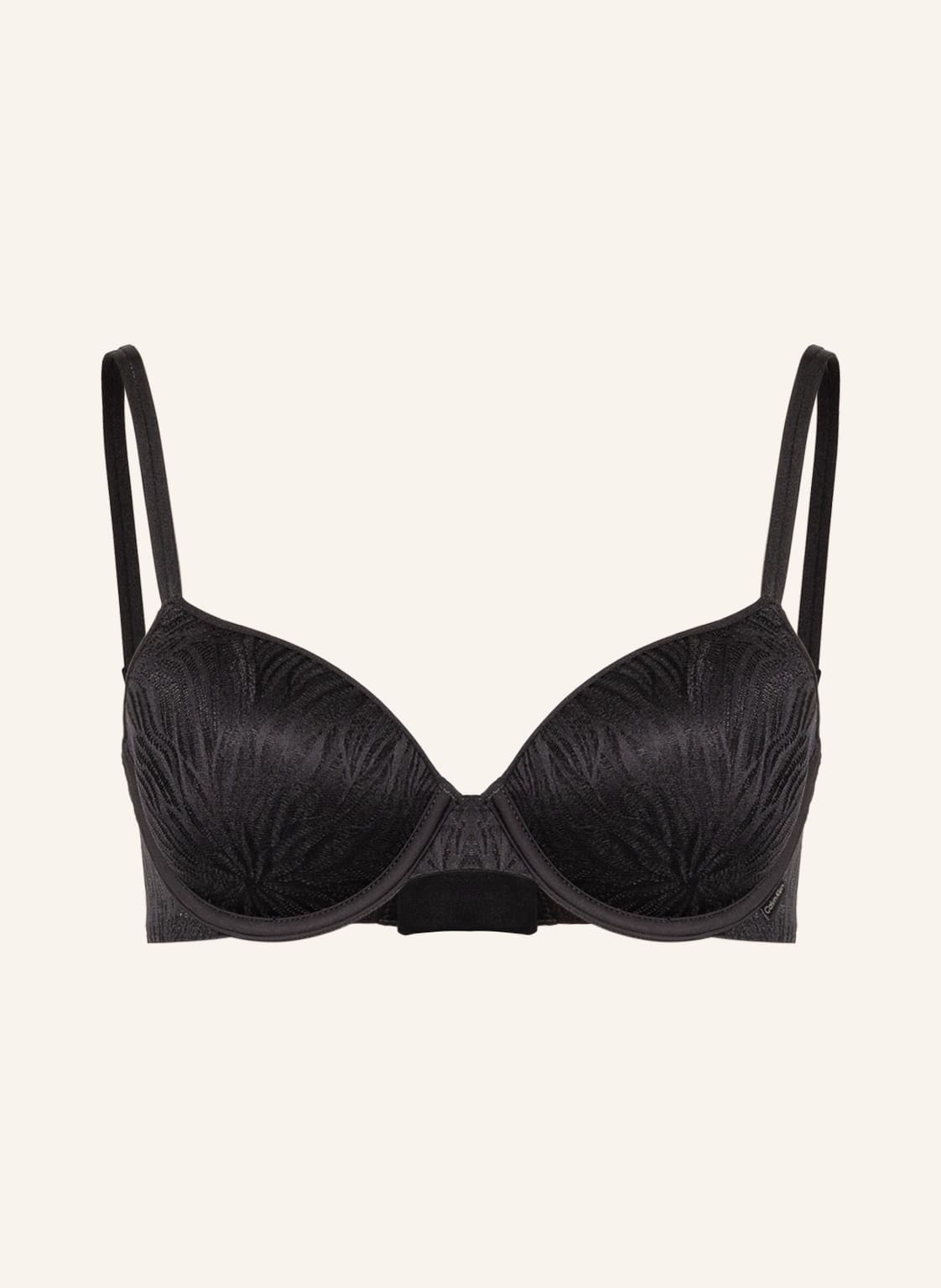 Calvin Klein Schalen-Bh Sheer Marquisette schwarz