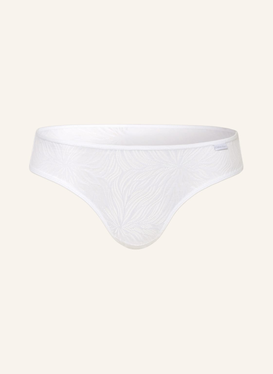 Image of Calvin Klein Slip Sheer Marquisette weiss