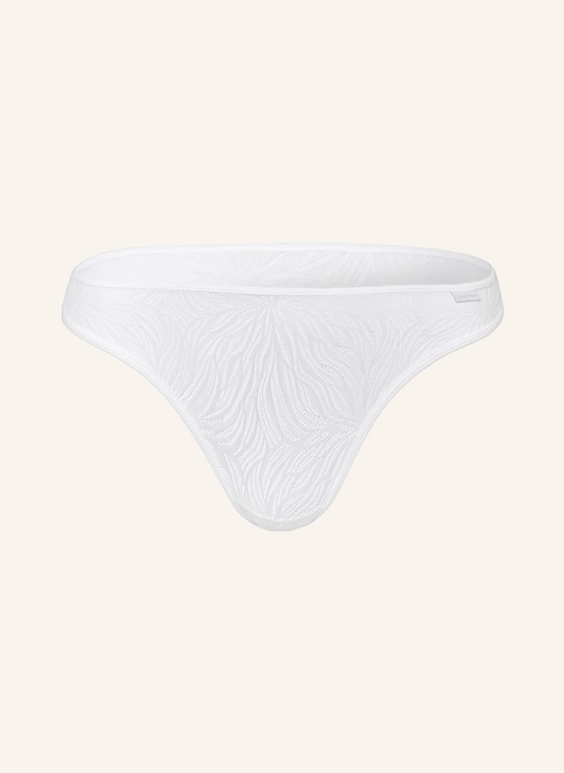 Image of Calvin Klein String Sheer Marquisett weiss