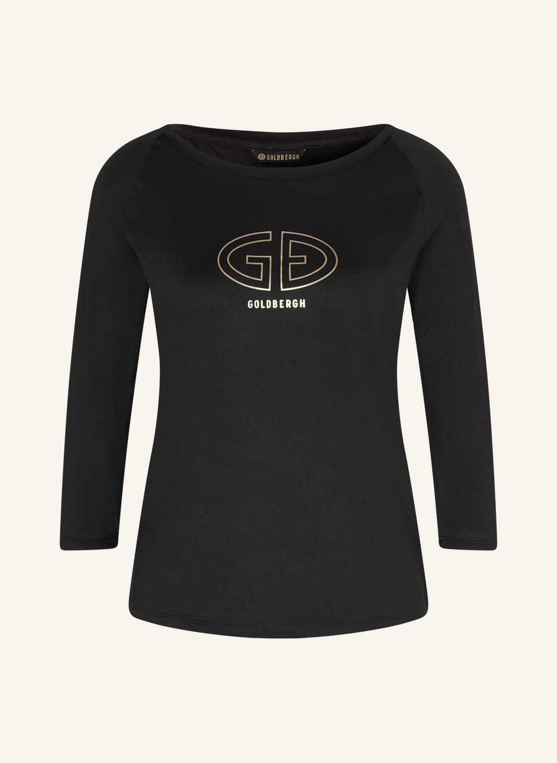 Image of Goldbergh Shirt Raven Mit 3/4-Arm schwarz