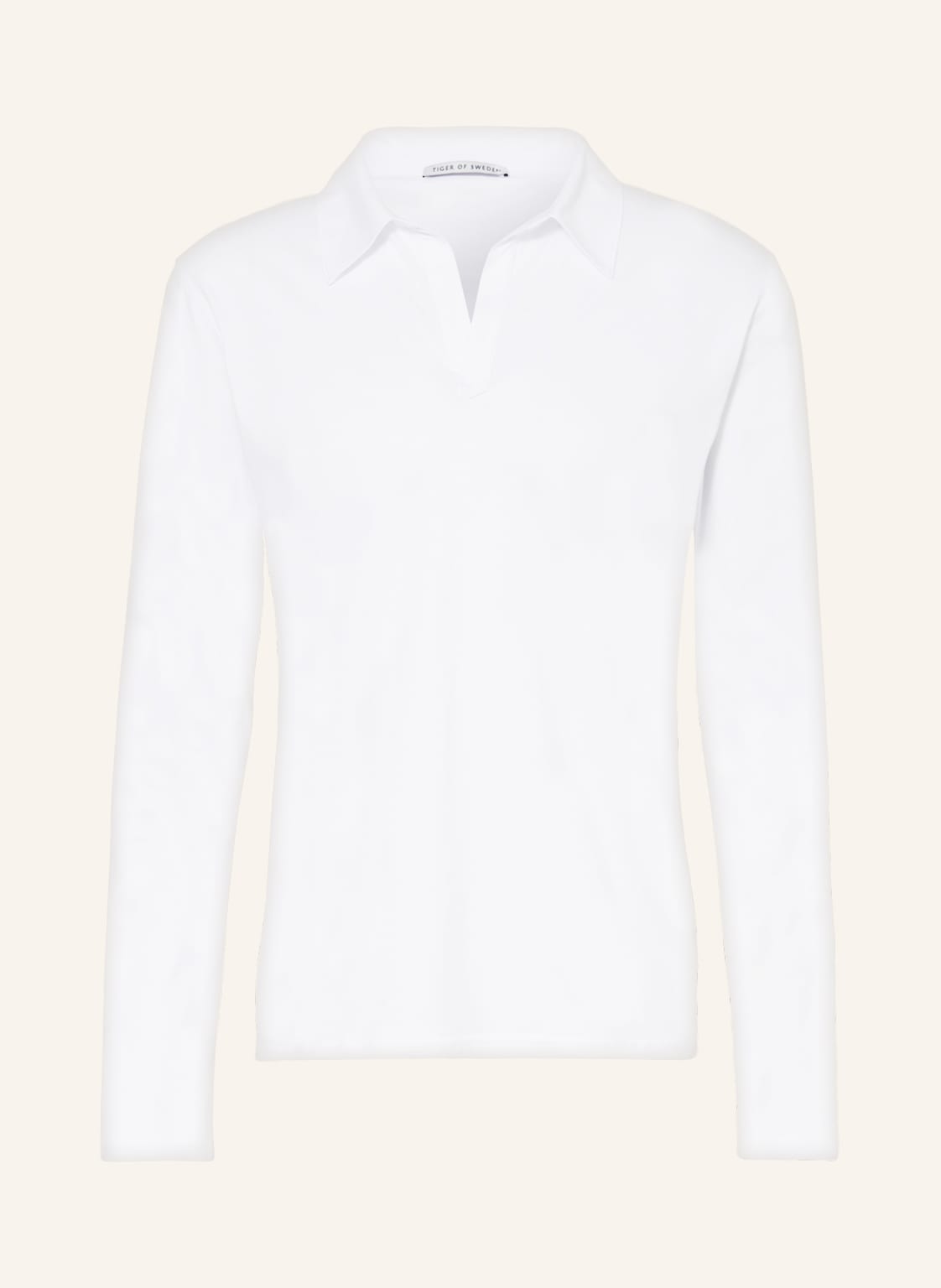 Image of Tiger Of Sweden Jersey-Poloshirt Truane weiss