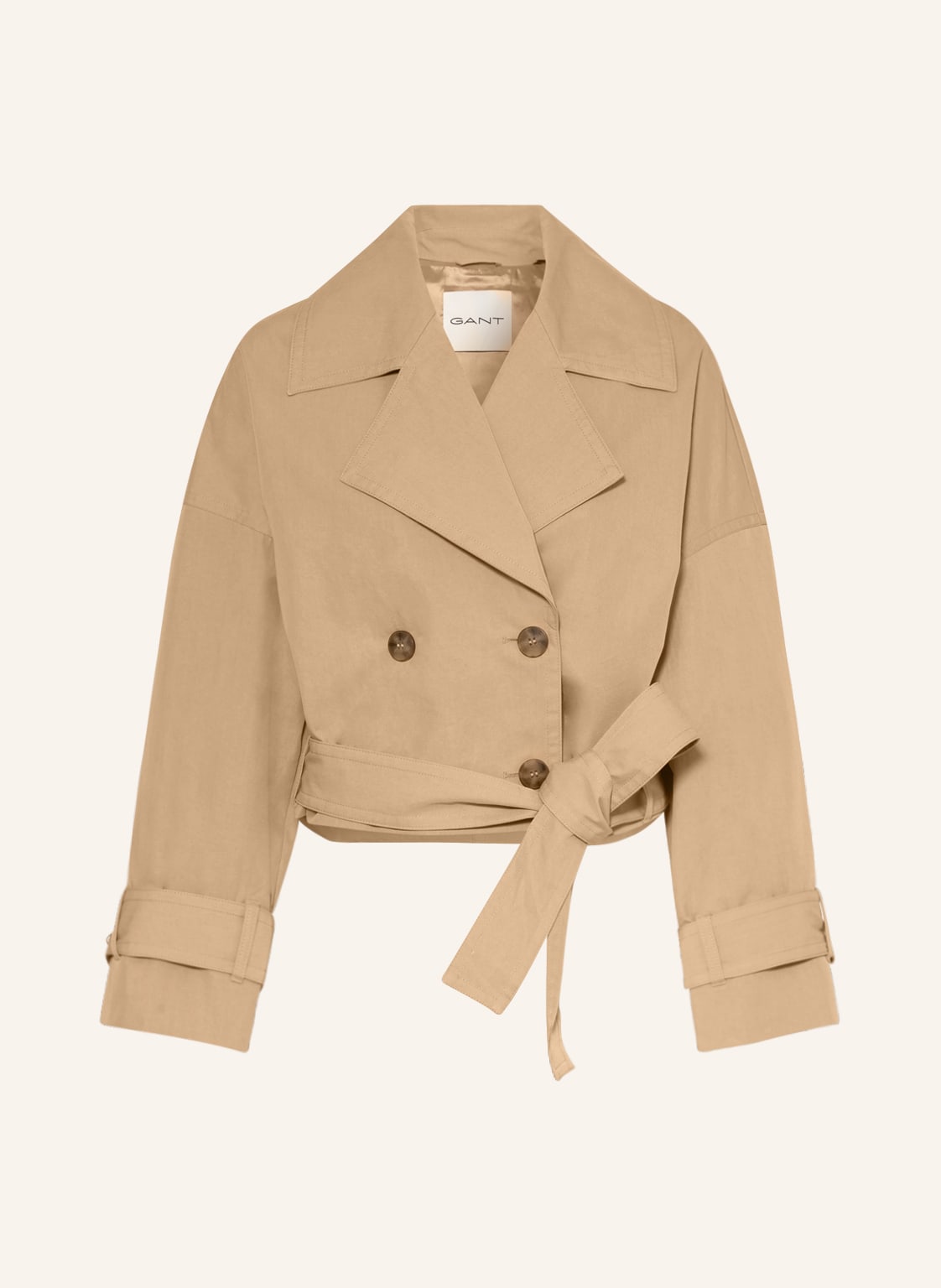 Image of Gant Cropped-Jacke gruen