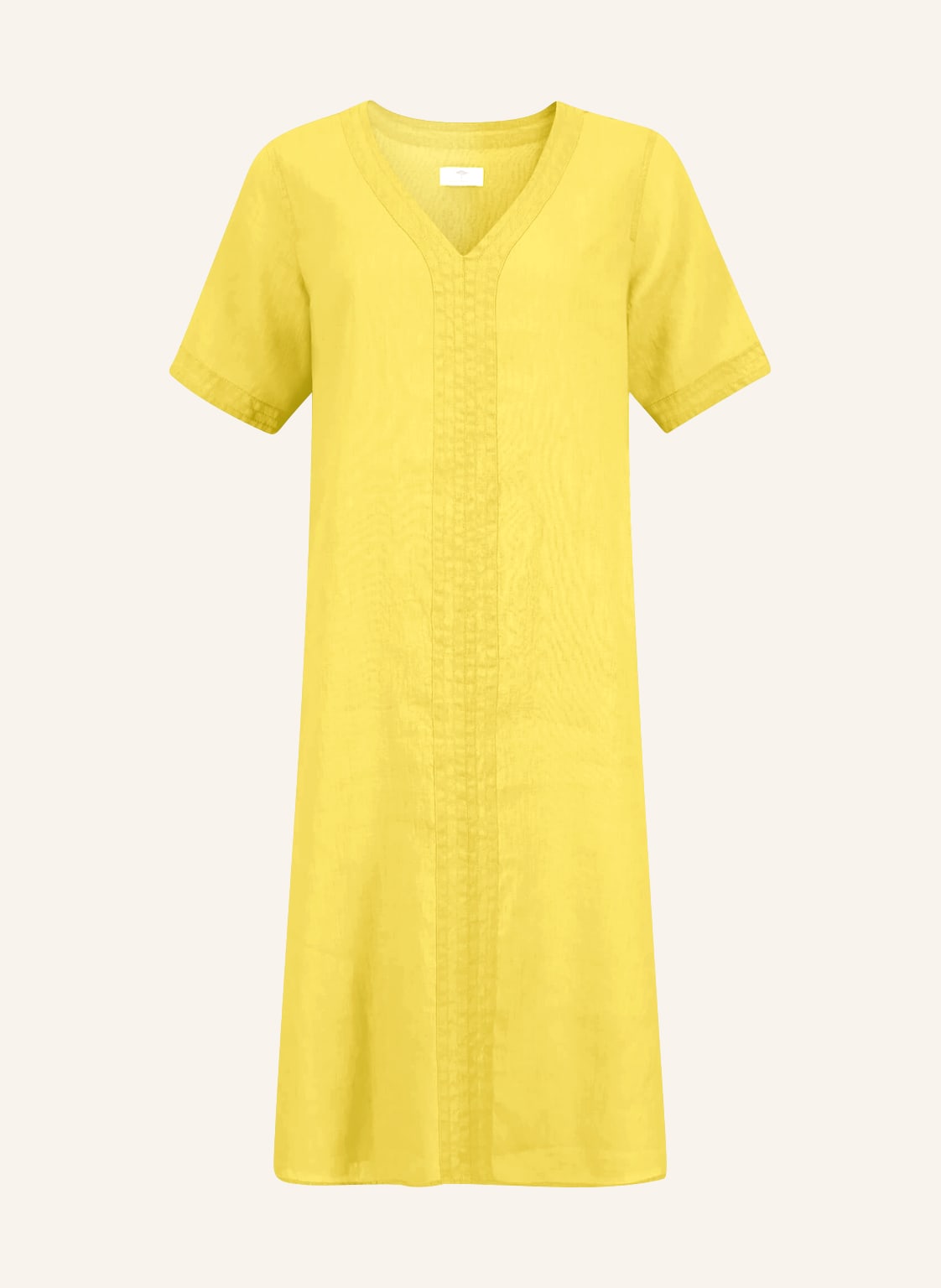 Image of Fynch-Hatton Leinenkleid gelb