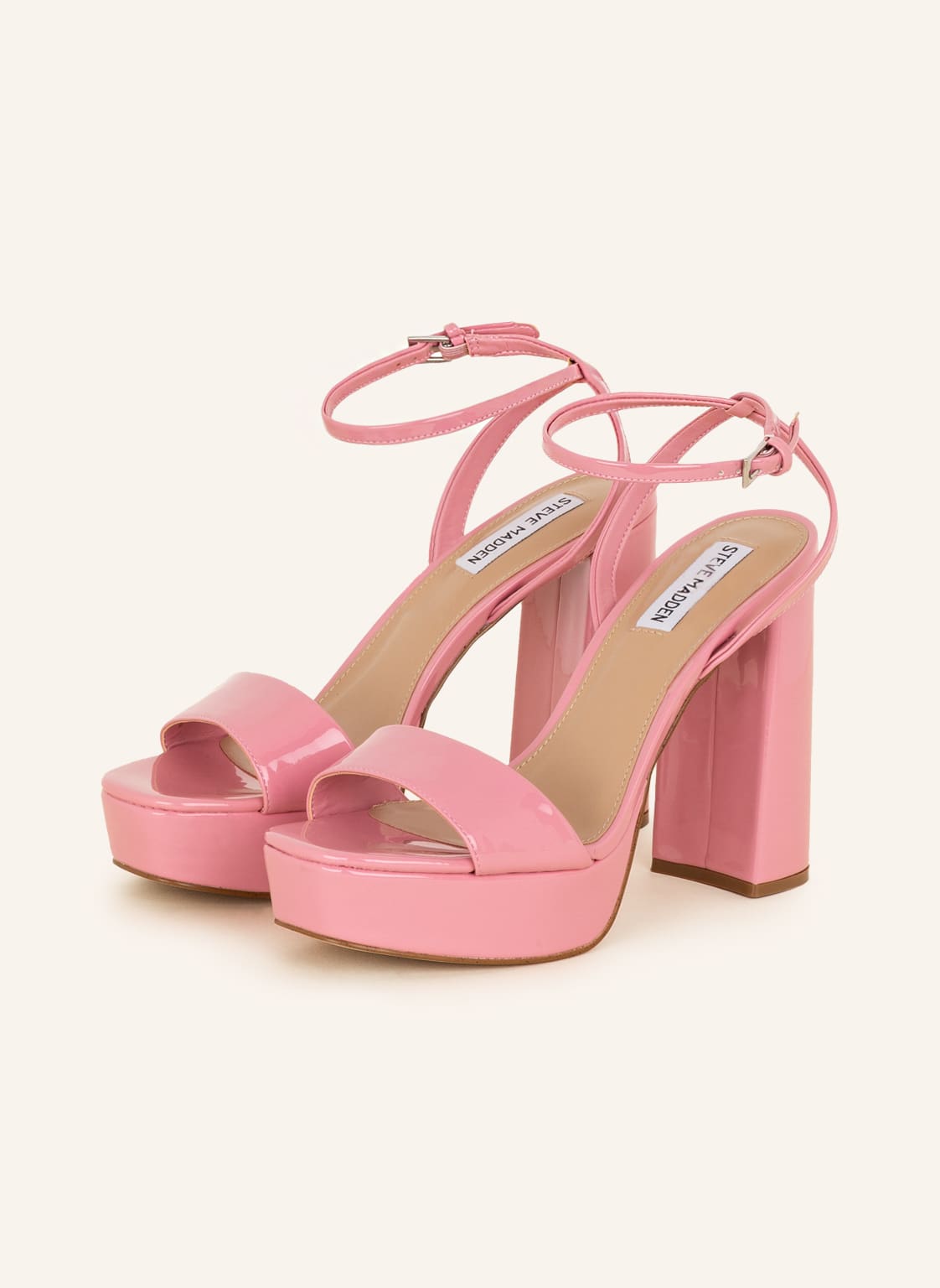 Image of Steve Madden Plateau-Sandaletten Lessa rosa