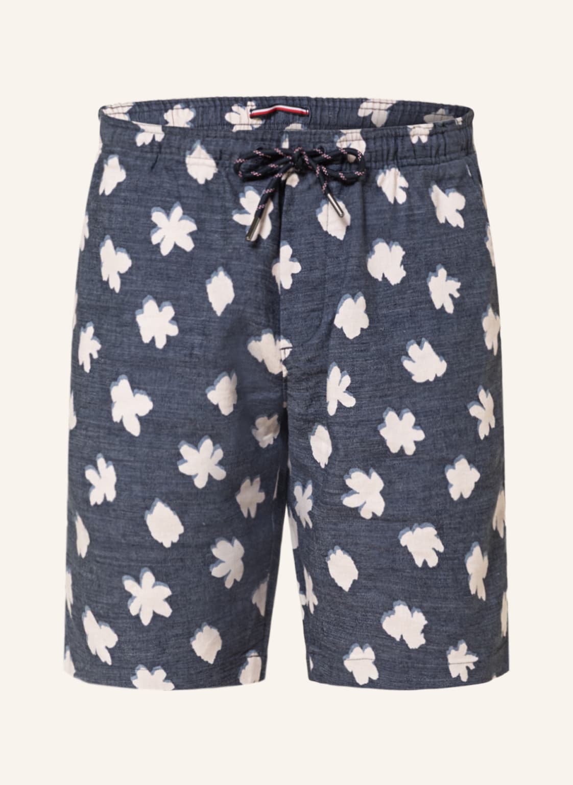 Image of Tommy Hilfiger Leinenshorts Harlem blau