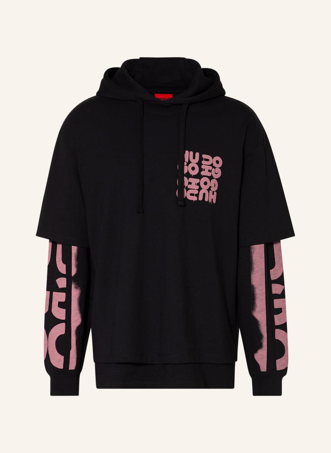 Image of Hugo Hoodie Devado schwarz