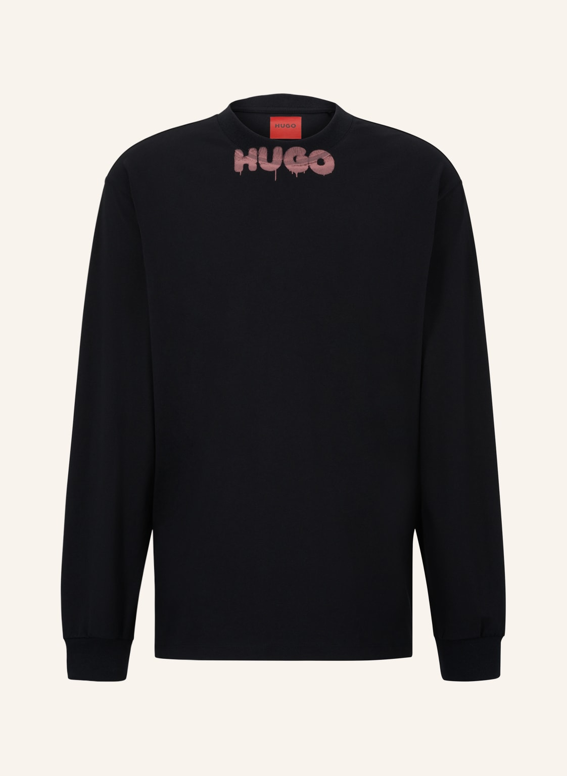 Image of Hugo Longsleeve Dotopaxi schwarz