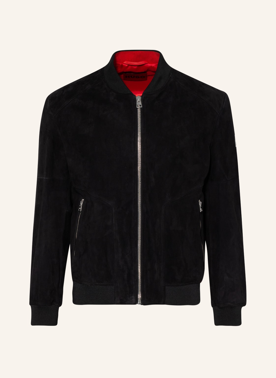 Image of Hugo Lederblouson Luigi schwarz