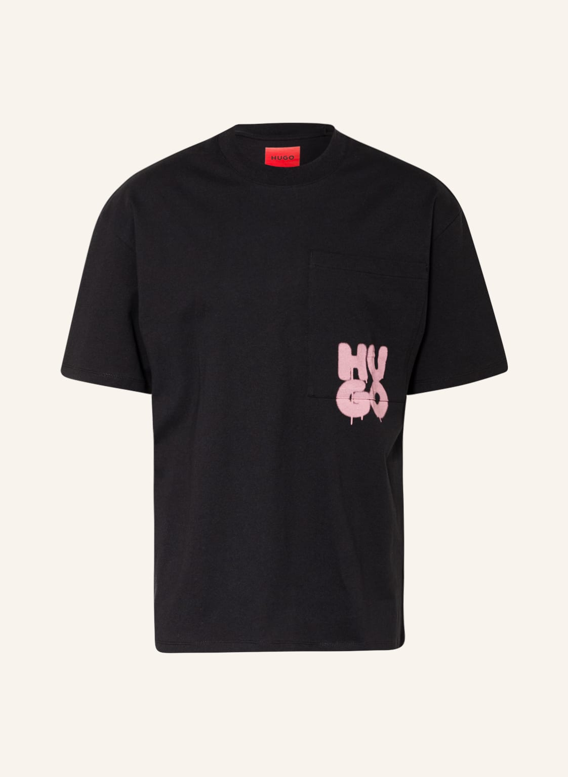 Image of Hugo T-Shirt Dampato schwarz