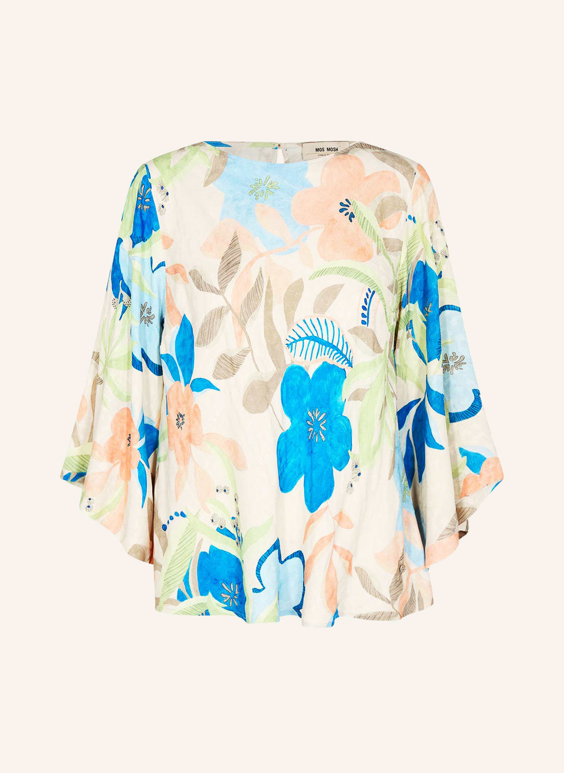 Image of Mos Mosh Blusenshirt Mit 3/4-Arm beige