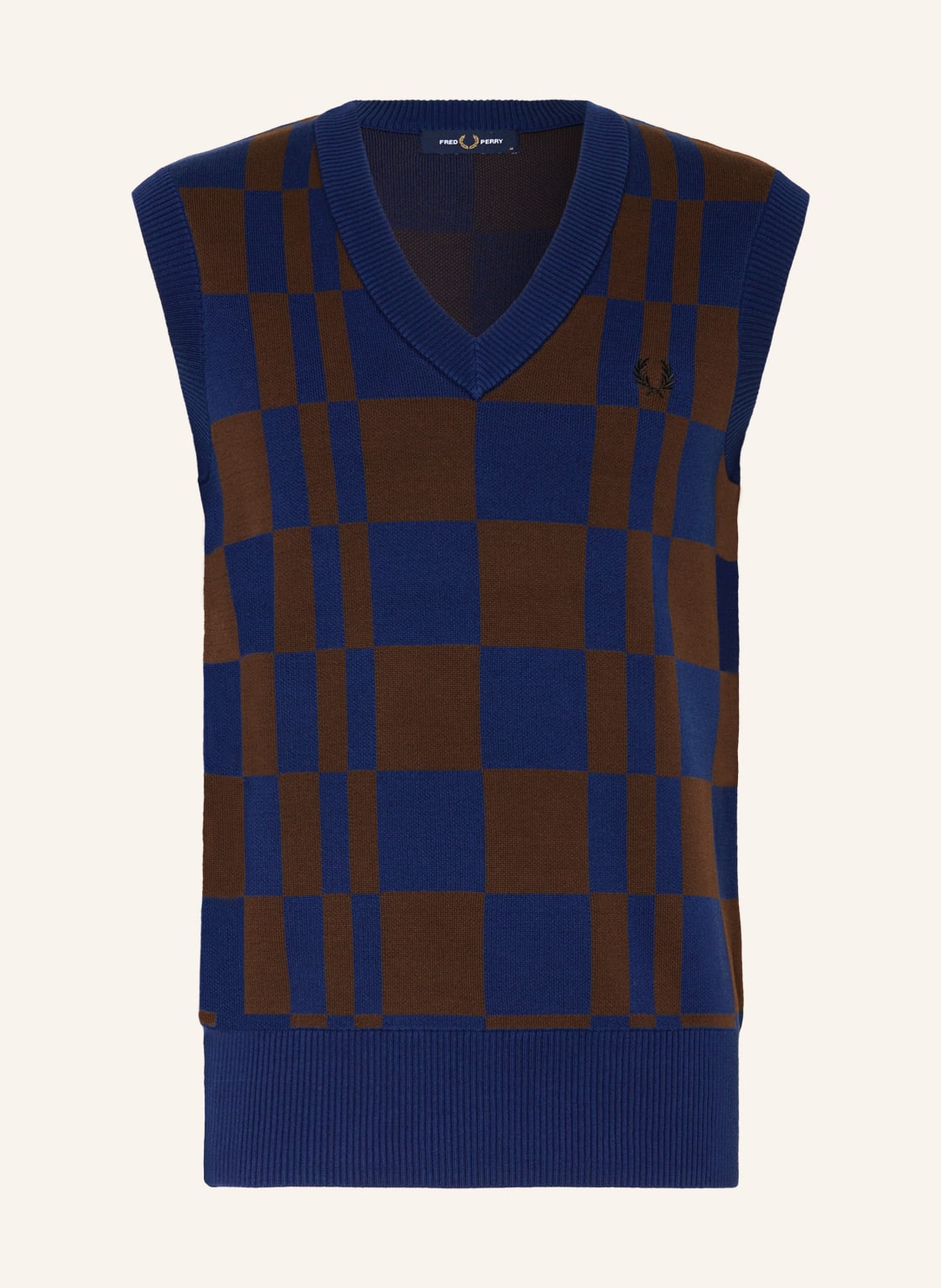 Image of Fred Perry Pullunder blau