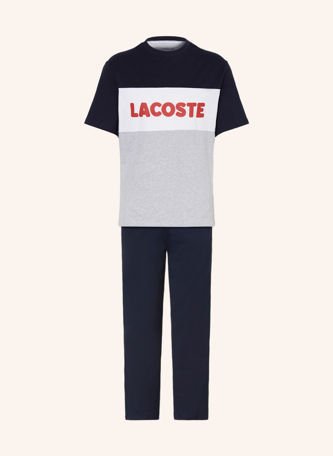 Image of Lacoste Schlafanzug blau