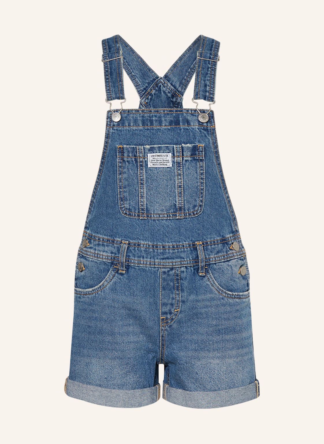 Image of Levi's® Jeans-Latzhose blau