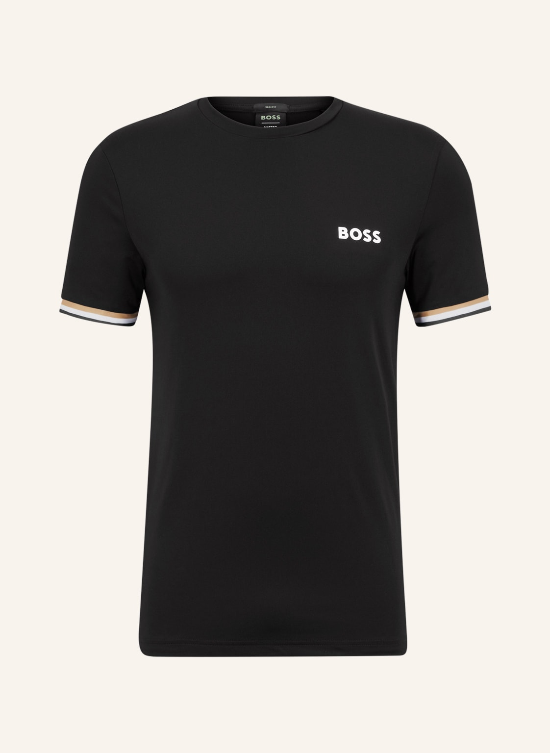 Image of Boss Trainingsshirt Tee schwarz