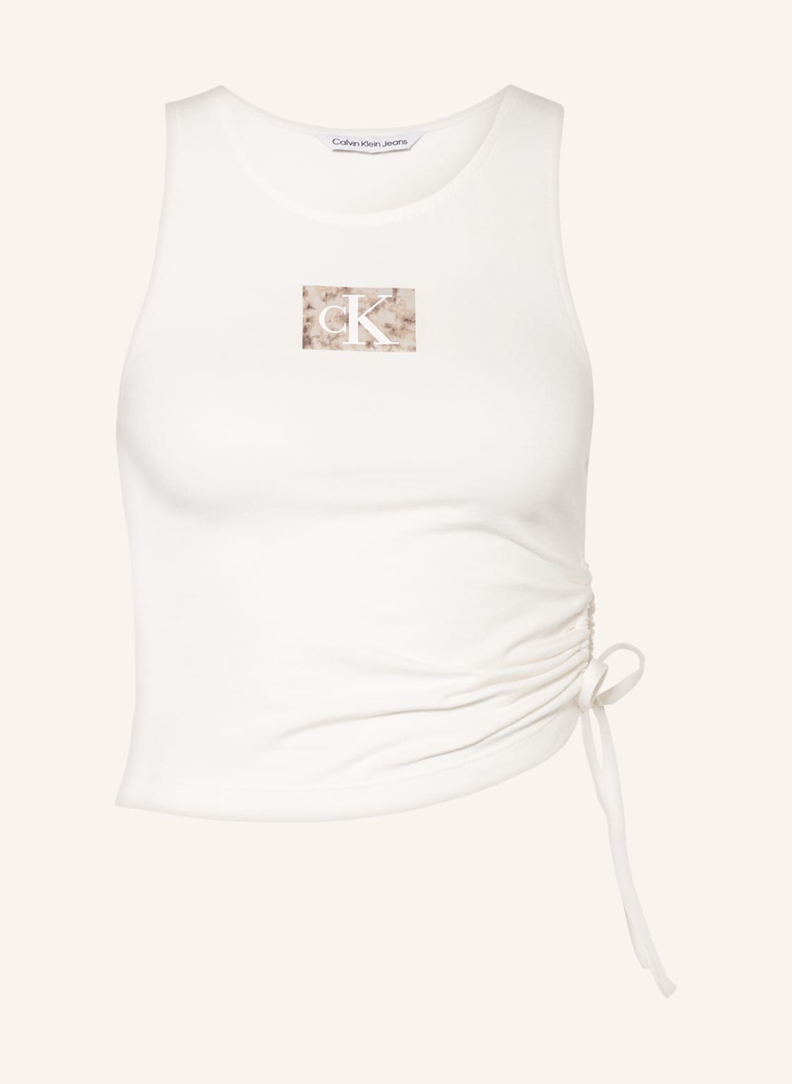 Image of Calvin Klein Jeans Top weiss