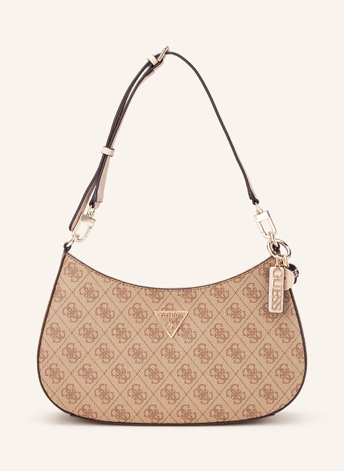Image of Guess Schultertasche Noelle beige