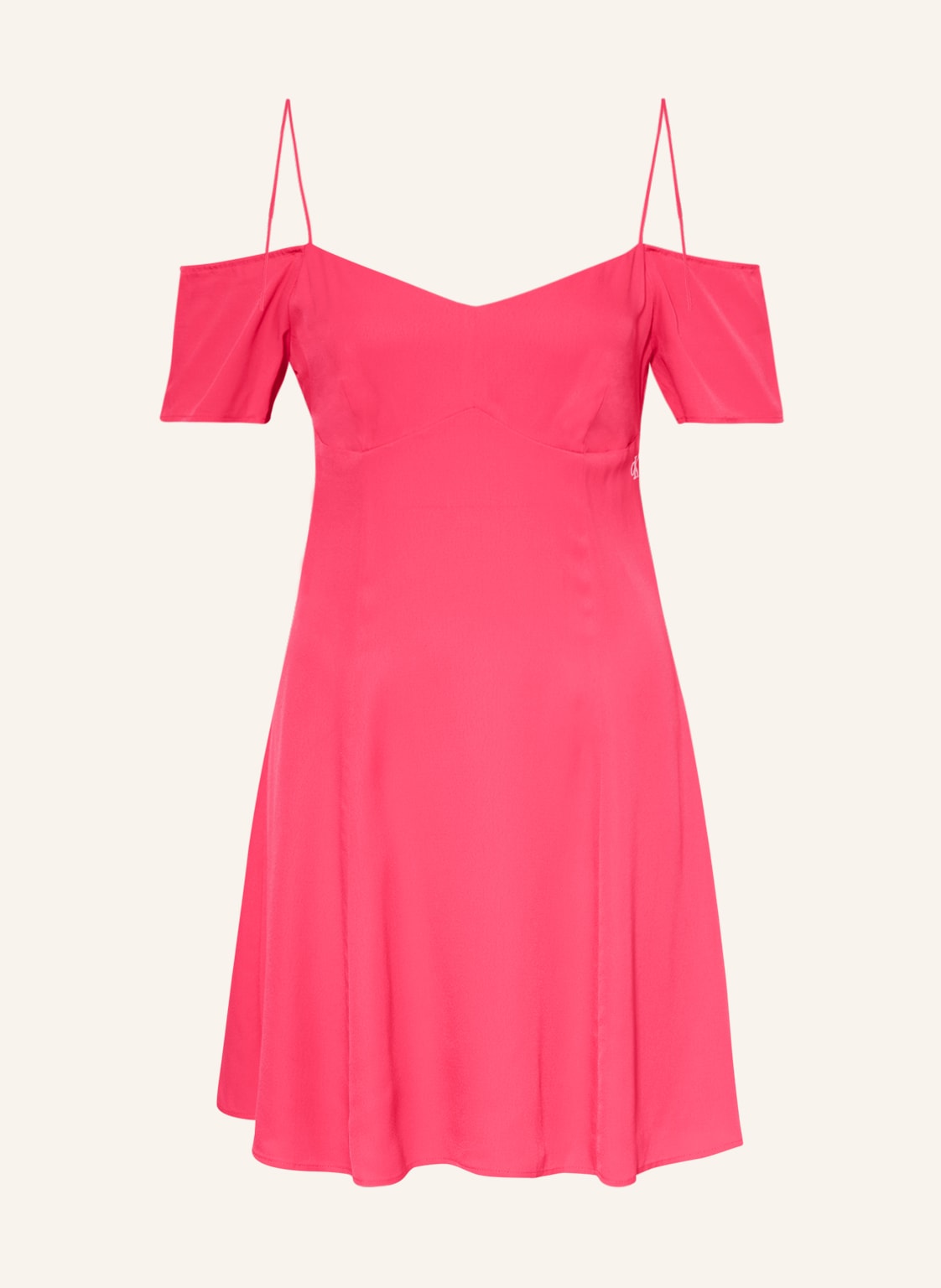 Image of Calvin Klein Jeans Cold-Shoulder-Kleid Mit Cut-Out pink