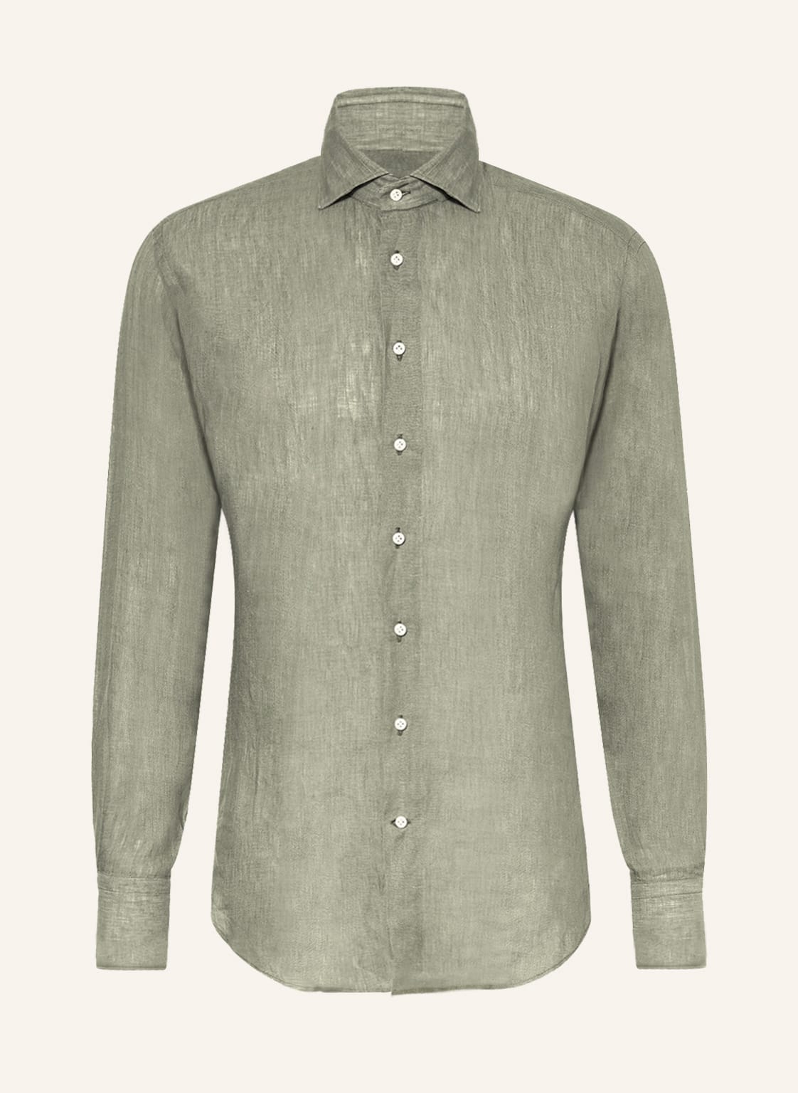 Image of Artigiano Leinenhemd Classic Fit gruen