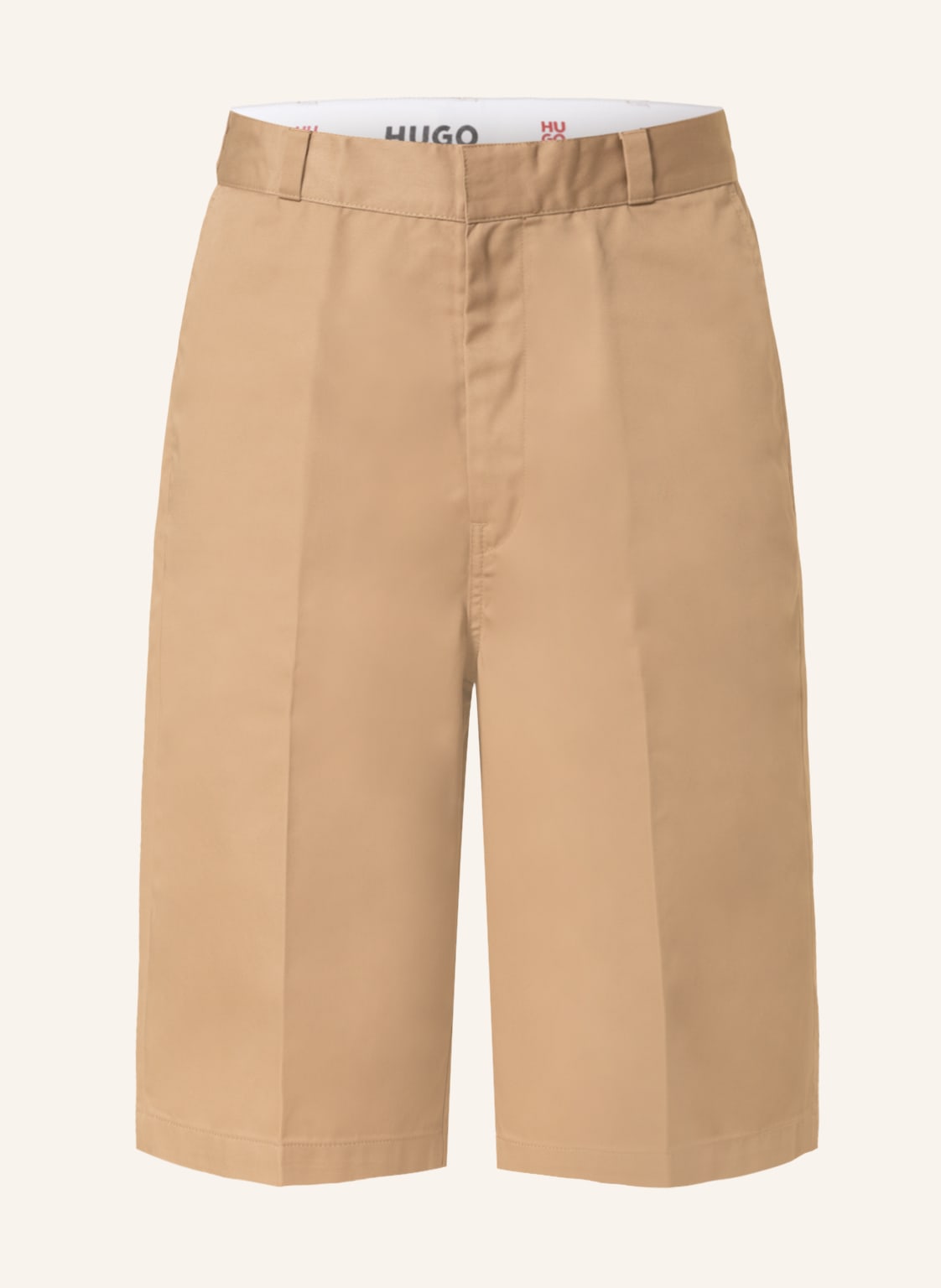 Image of Hugo Shorts Dex Comfort Fit beige