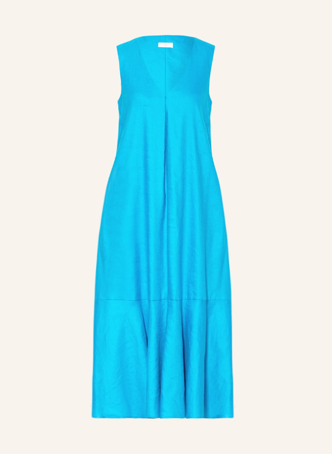 Image of Riani Kleid Mit Leinen blau