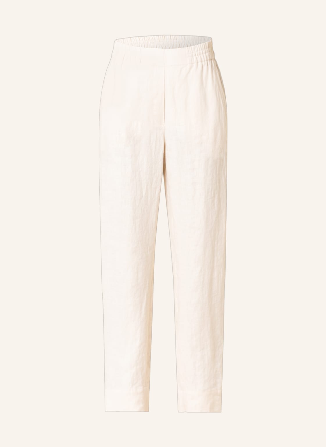 Image of Riani 7/8-Hose Aus Leinen weiss