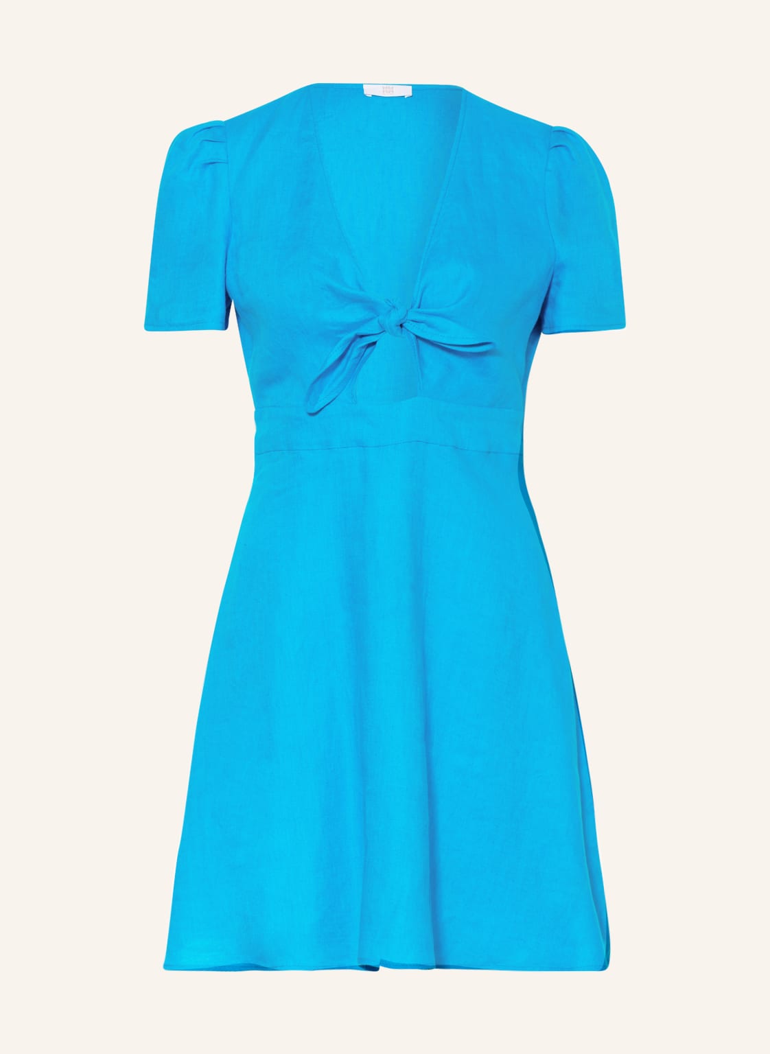 Image of Riani Leinenkleid Mit Cut-Out blau