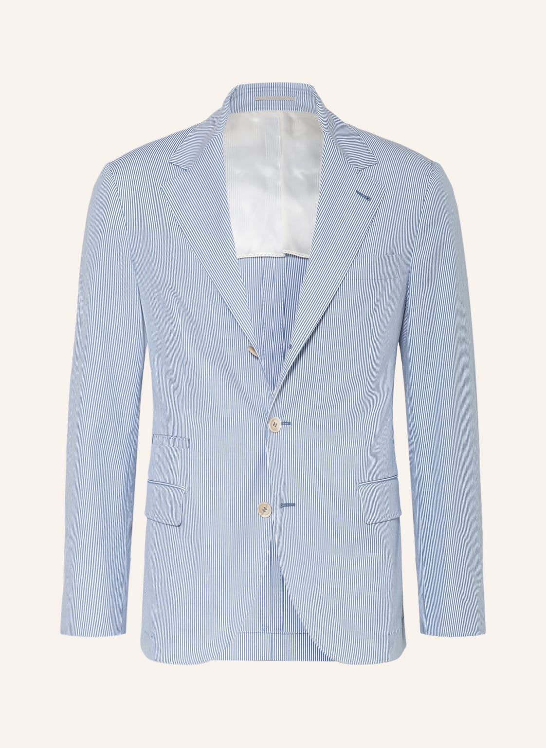 Image of Brunello Cucinelli Sakko Extra Slim Fit blau