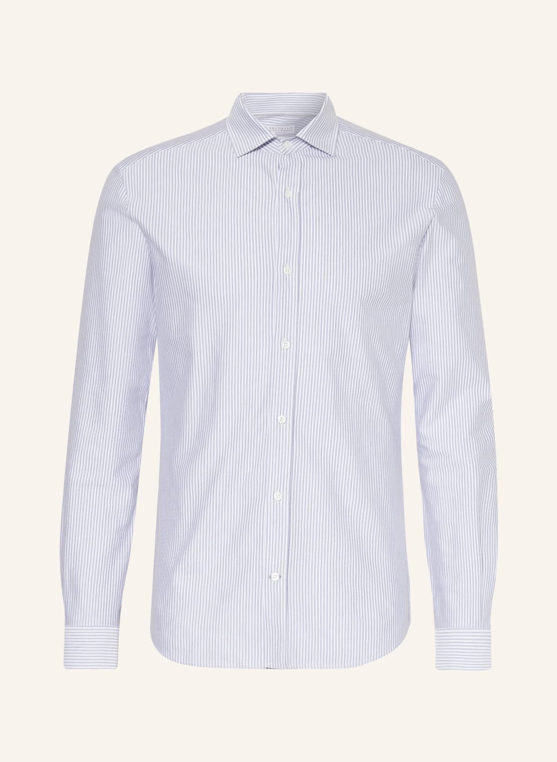 Image of Brunello Cucinelli Hemd Leisure Fit blau