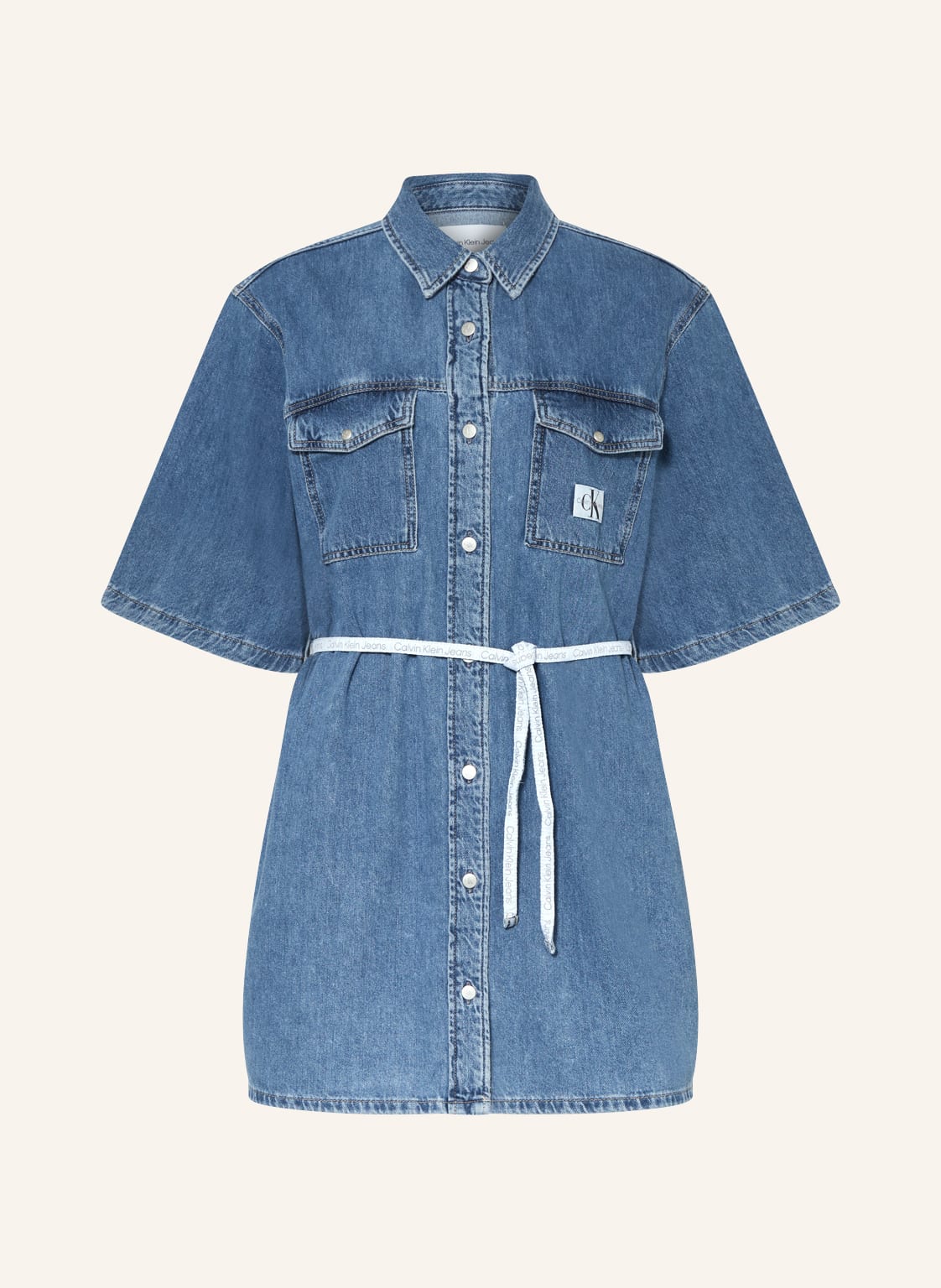 Image of Calvin Klein Jeans Jeanskleid blau