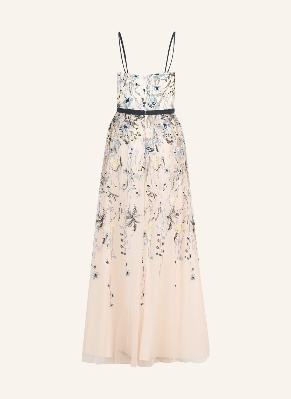 Image of Vm Vera Mont Abendkleid Mit Stickereien weiss