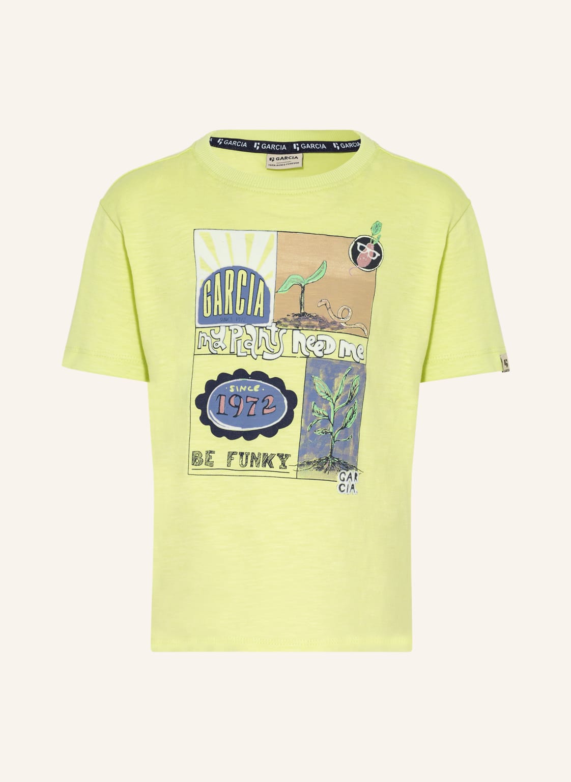 Image of Garcia T-Shirt gelb