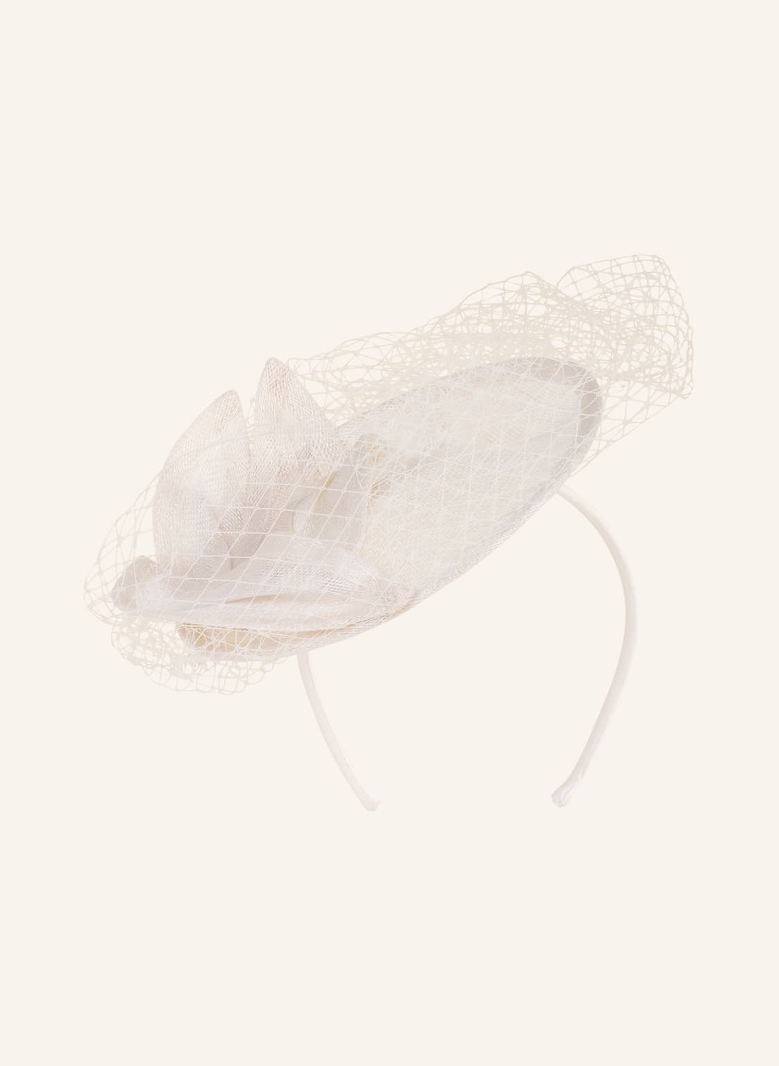 Image of Seeberger Fascinator weiss