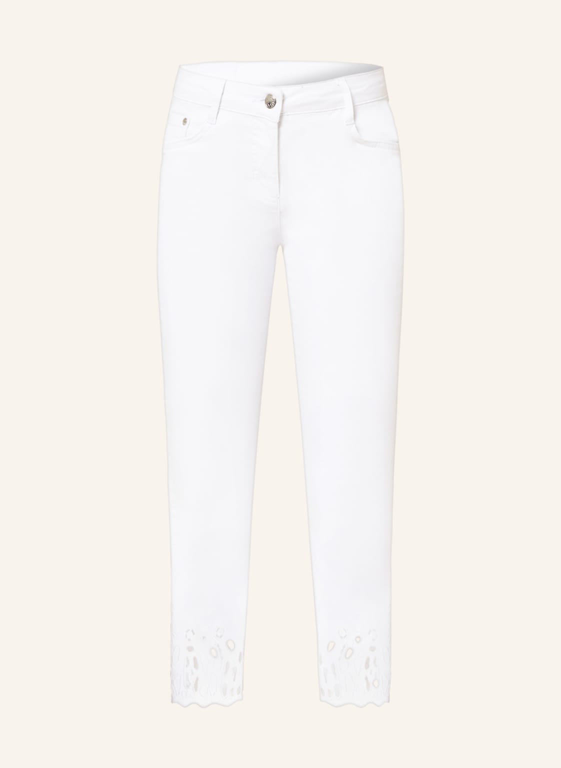 Image of Sportalm 7/8-Jeans Mit Stickereien weiss
