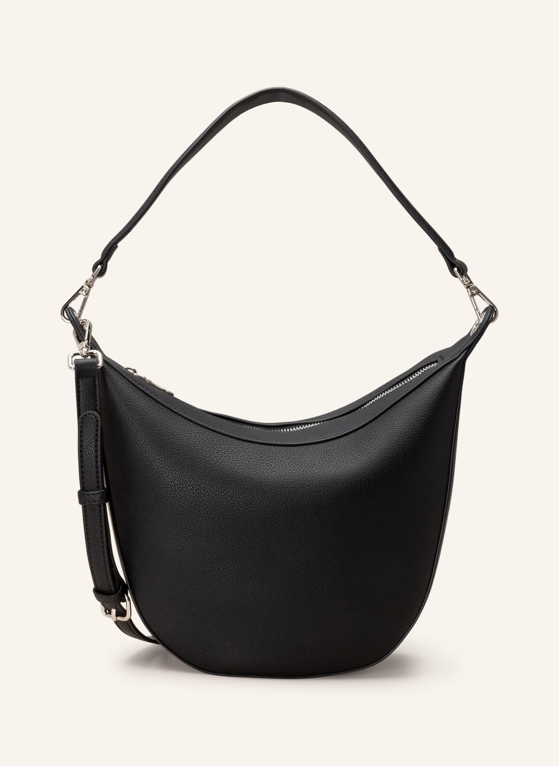 Image of Seidenfelt Umhängetasche Halsa schwarz