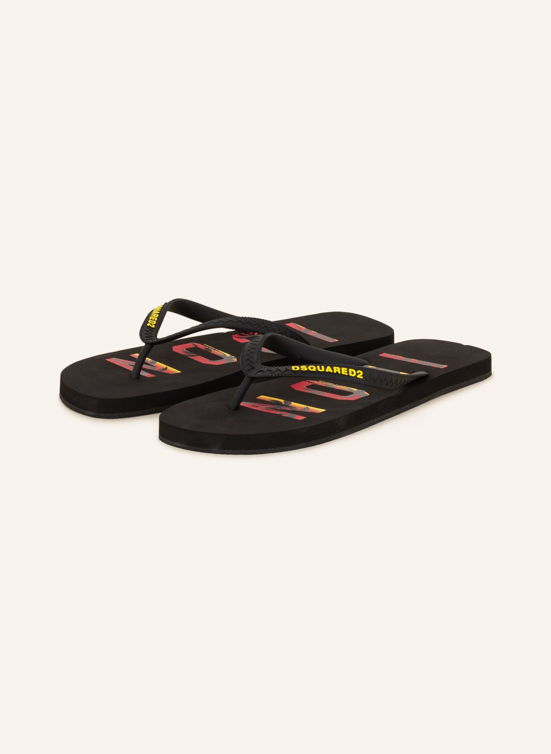 Image of dsquared2 Zehentrenner schwarz