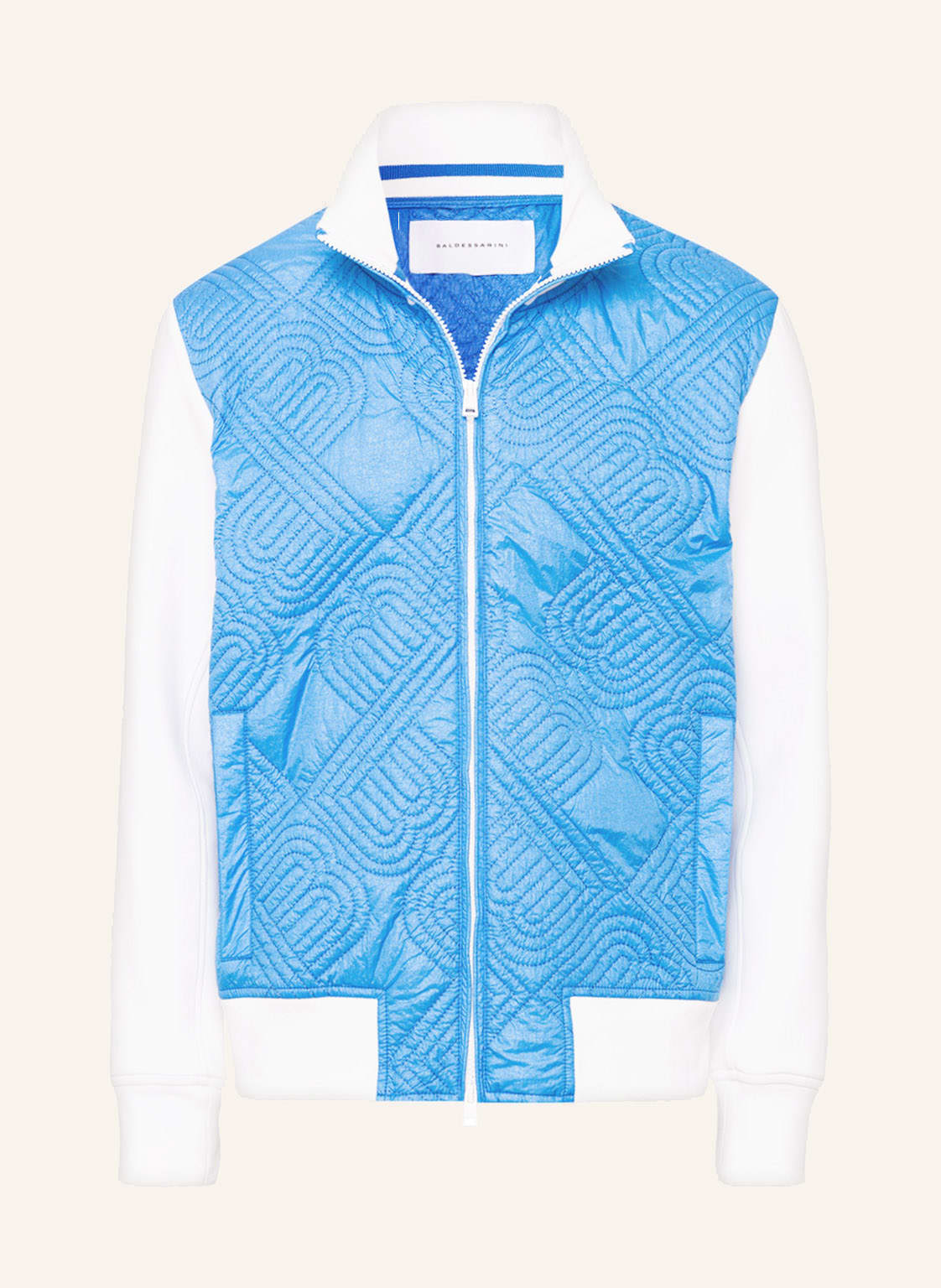 Image of Baldessarini Blouson Im Materialmix blau