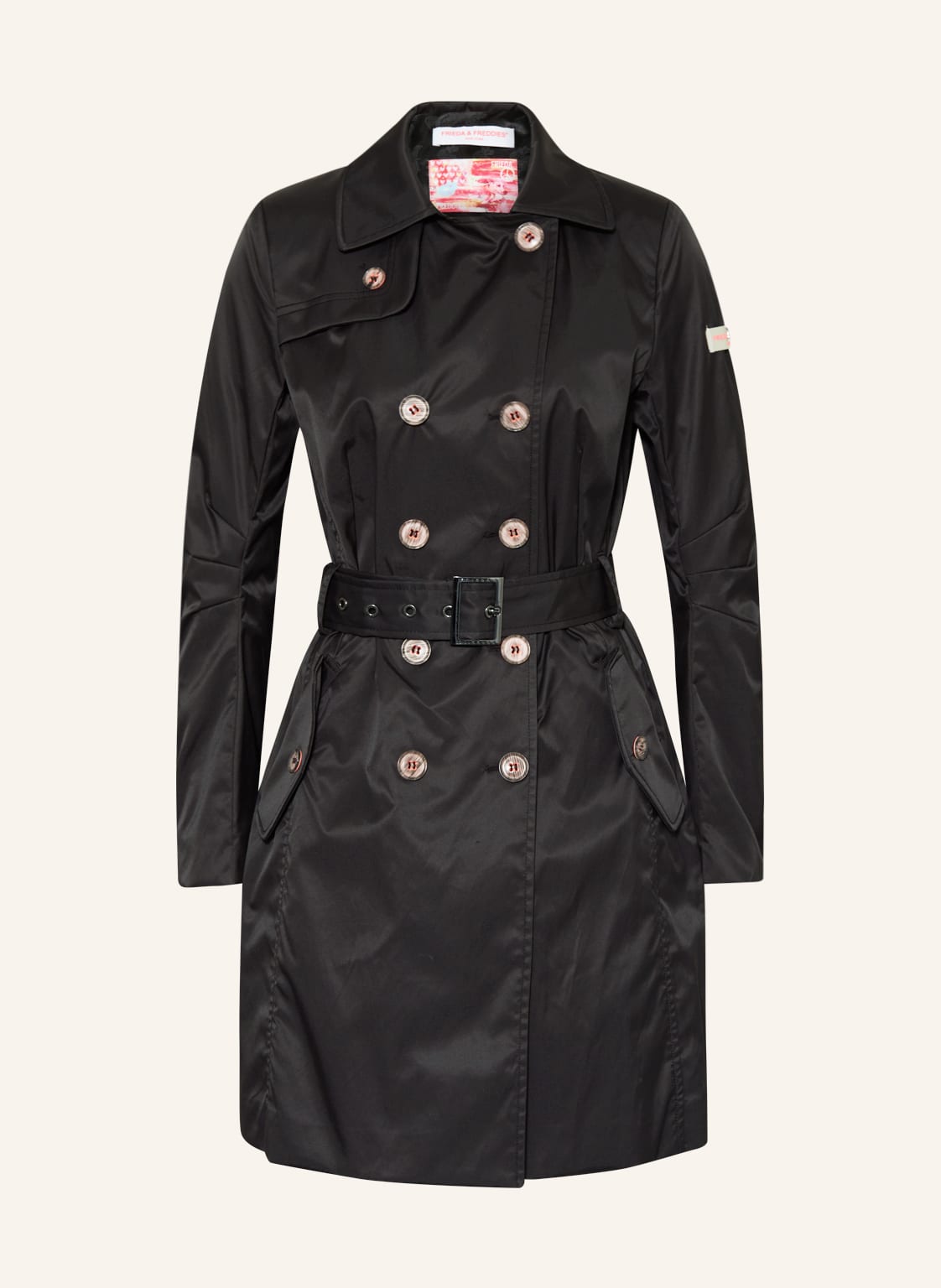 Image of Frieda & Freddies Trenchcoat Hilary schwarz