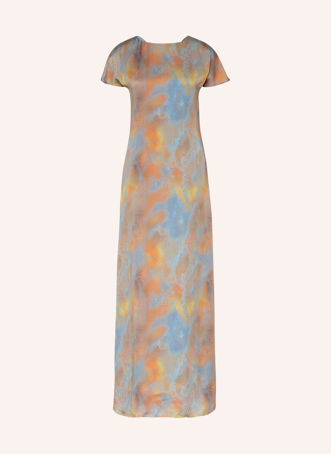 Image of Tiger Of Sweden Satinkleid Vessera orange