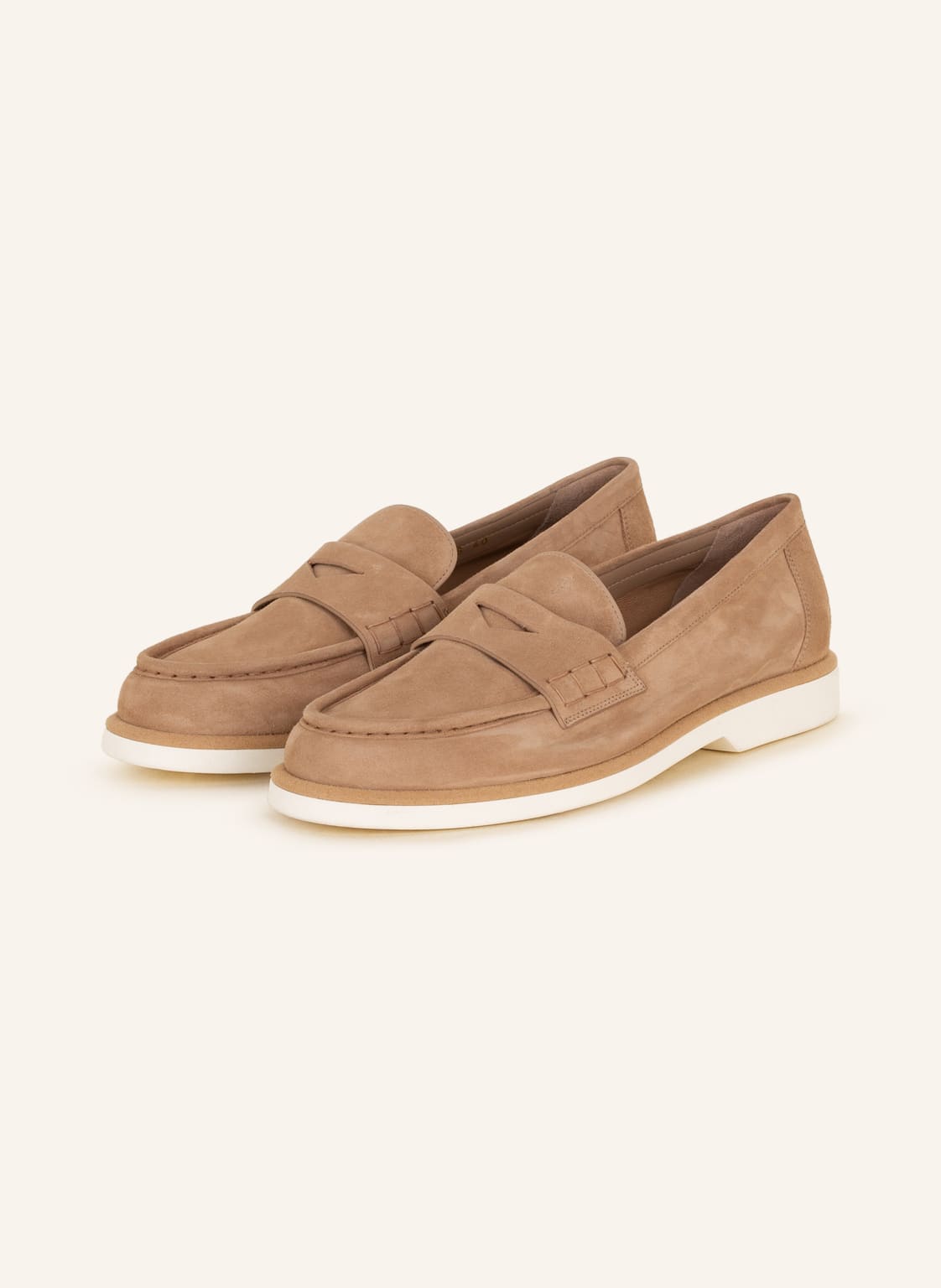 Image of Santoni Penny-Loafer braun