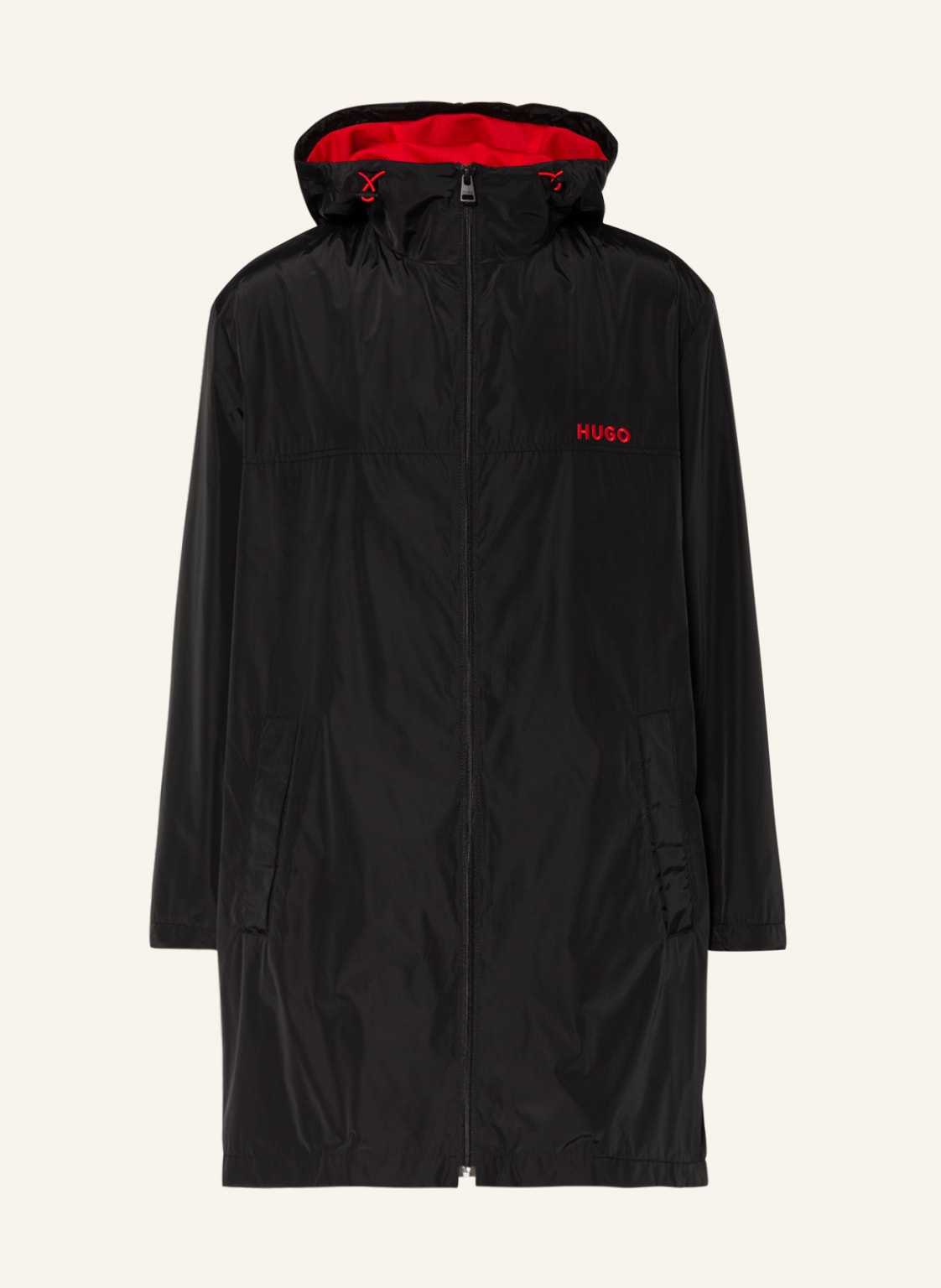 Image of Hugo Regenmantel Maxxi schwarz