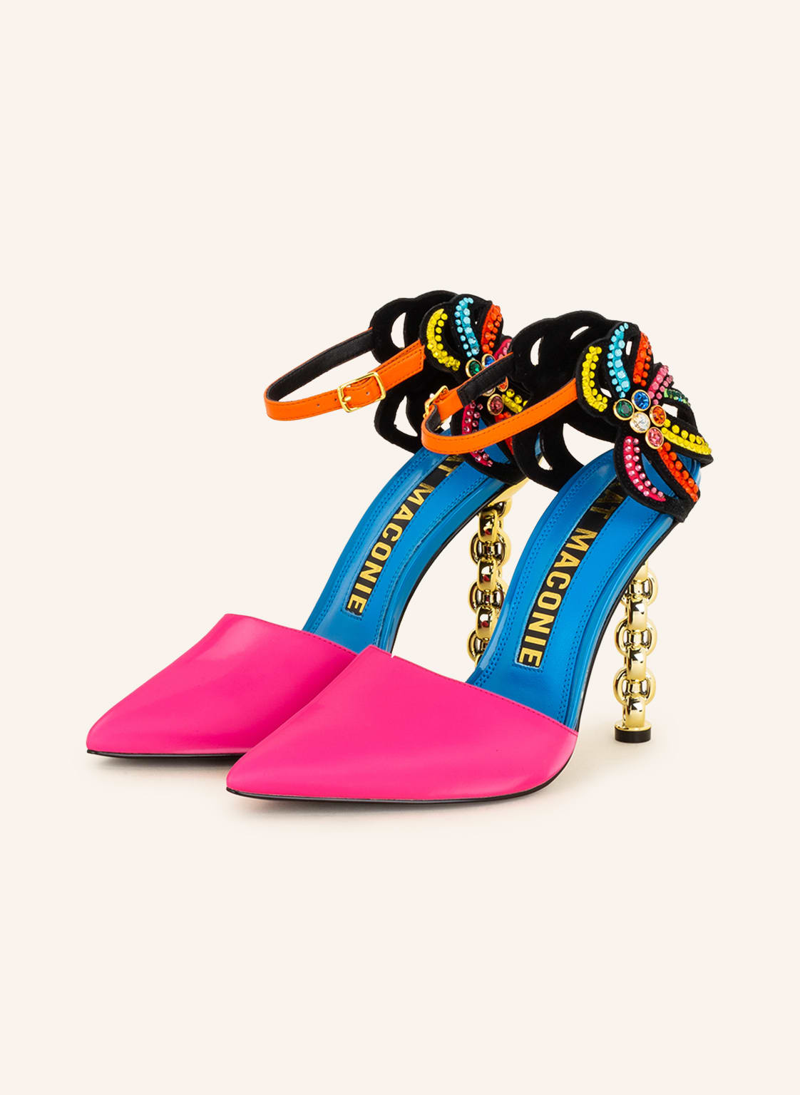 Image of Kat Maconie Slingpumps Ezili Mit Schmucksteinen pink