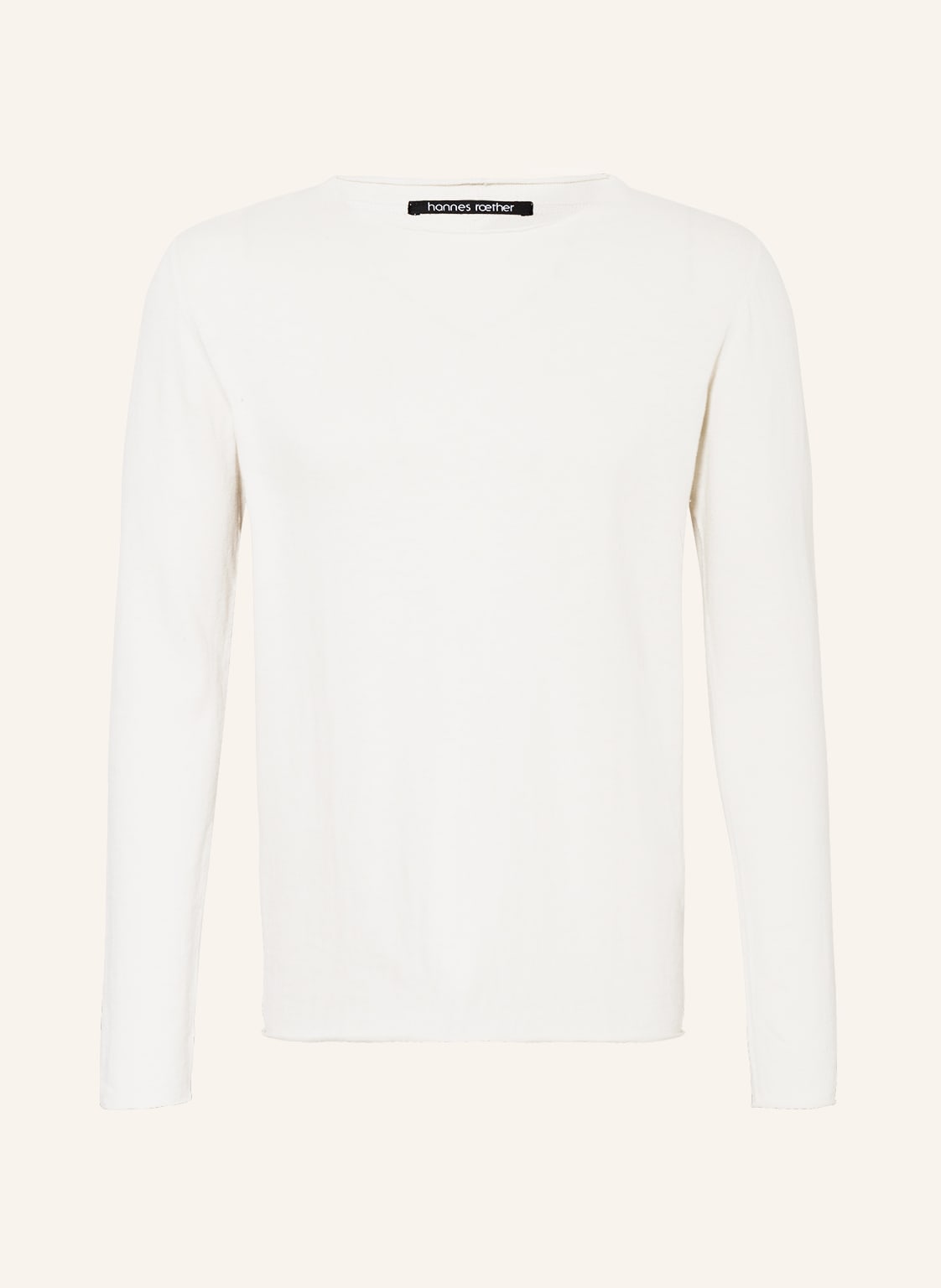 Image of Hannes Roether Pullover fi10nte weiss