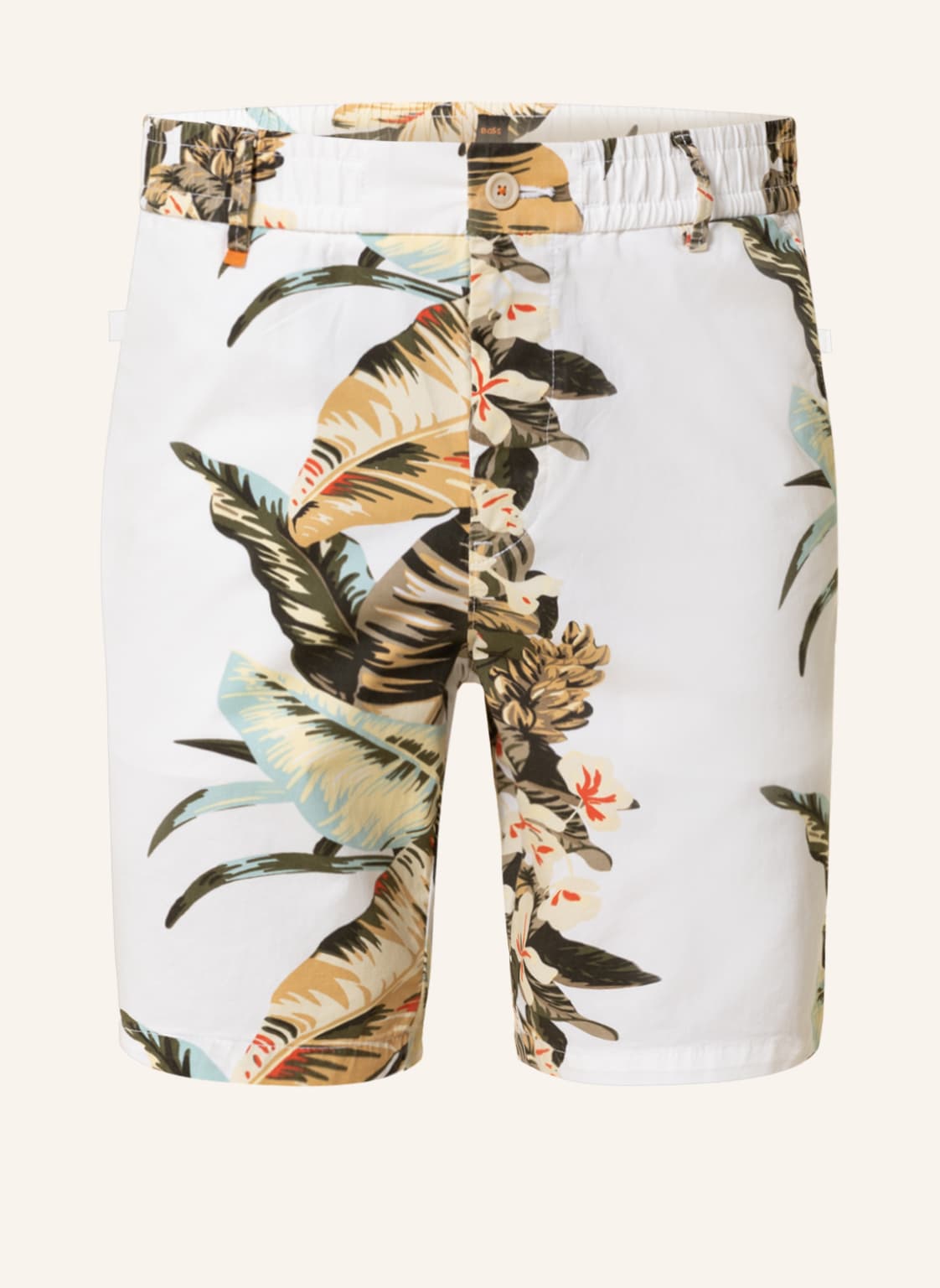 Image of Boss Shorts Taber Regular Fit weiss